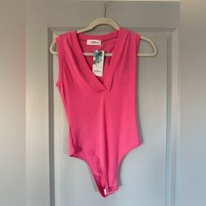 Wildflower Pink V-Neck Top